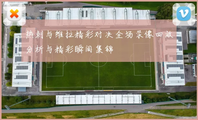 热刺与维拉精彩对决全场录像回放分析与精彩瞬间集锦